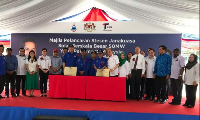 晶澳品質(zhì)又一實證！馬來西亞首個50MW大型地面光伏項目成功并網(wǎng)