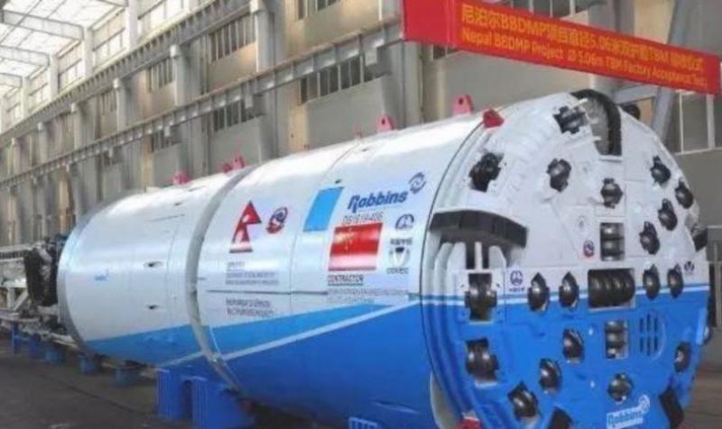 Bhairi Babi Divergence：完成工作的40％，約5公里的隧道隧道礦山