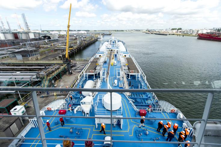 來自埃克森美孚在塞浦路斯秋季鉆探之前的代表團