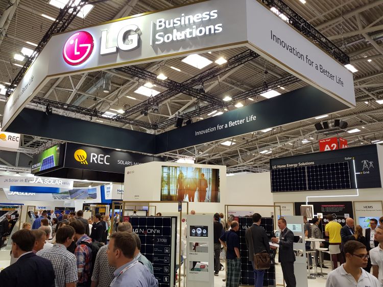LG電子在美國建立一座500MW太陽能組件制造工廠