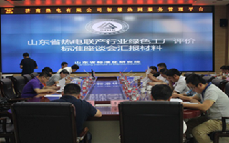 全國首個熱電領(lǐng)域?綠色工廠標準發(fā)布！