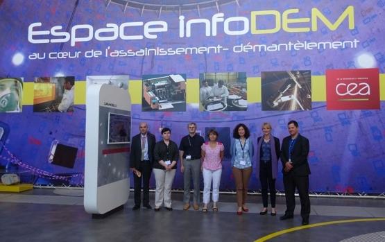 立陶宛能源副部長(zhǎng)參觀了世界原子能展覽會(huì)