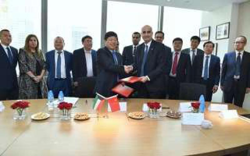 科威特石油公司（KPC）周二與中國山東煉油化工集團(tuán)簽署了合作協(xié)議，以銷售科威特原油