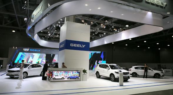 2025年上半年中國(guó)吉利汽車在圣彼得堡的經(jīng)銷中心數(shù)量名列第一