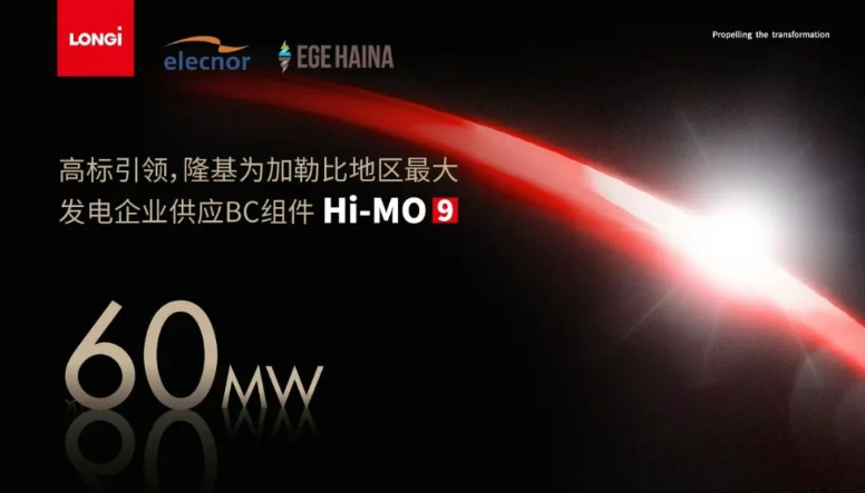 隆基為加勒比地區(qū)最大發(fā)電企業(yè)供應(yīng)BC組件Hi-MO 9