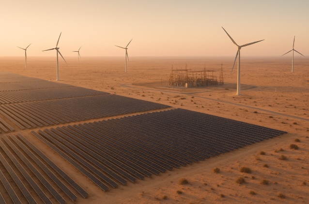 中國能建與中國電建簽署沙特吉瓦級可再生能源項目合約