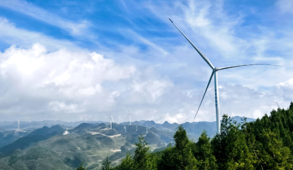 貴州水城區(qū)老虎梁子風(fēng)電場(chǎng)項(xiàng)目全容量并網(wǎng)發(fā)電