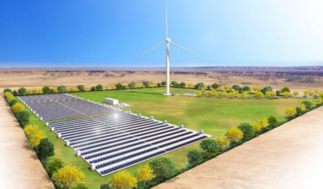 東芝在沙特測試風(fēng)能太陽能電池混合供電系統(tǒng)