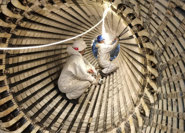 國家電投河南公司完成集團首臺1000兆瓦級火力發電機定子靈活性改造