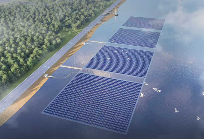 中國土木中標尼日利亞拉各斯大學(xué)漂浮式光伏發(fā)電項目