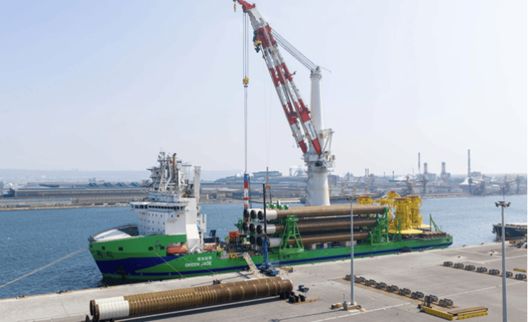 CIP風廟（Fengmiao）1號海上風電項目樁基安裝啟動，中國臺灣綠色能源轉型加速