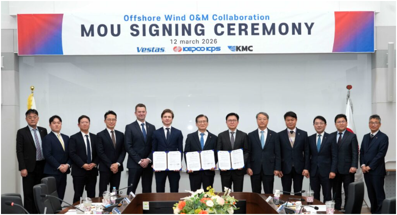 維斯塔斯與韓國公司合作,加強海上風電運維能力