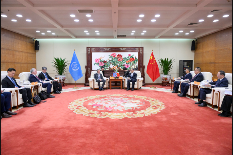 國家原子能機構主任單忠德會見國際原子能機構總干事格羅西